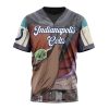 NFL Indianapolis Colts Custom Name Number Mandalorian And Baby Yoda T-Shirt