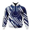 NFL Indianapolis Colts Custom Name Number MotoCross Concept Pullover Hoodie