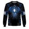 NFL Indianapolis Colts Custom Name Number Rose Dragon Sweatshirt