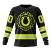 NFL Indianapolis Colts Custom Name Number Special FireFighter Uniform Sweatshirt