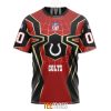 NFL Indianapolis Colts Custom Name Number Spider Man T-Shirt