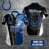 NFL Indianapolis Colts Custom Name Special Half Tone Mascot Hawaiian Shirt