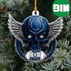 NFL Indianapolis Colts Skull Custom Shaped Ornament
