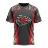 NFL Kansas City Chiefs Custom Name Number Camo Hunting T-Shirt