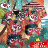 NFL Kansas City Chiefs Custom Name Special Vintage Style Hawaiian Shirt