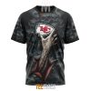 NFL Kansas City Chiefs Halloween Horror Skull T-Shirt