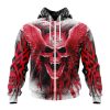 NFL Kansas City Chiefs Special Kits With Skull Zip Up Hoodie