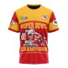 NFL Kansas City Chiefs Super Bowl LVII Champions T-Shirt