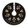 NFL Las Vegas Raiders Gingerbread Christmas Tree Skirt
