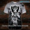 NFL Las Vegas Raiders Jason Voorhees Horror T-Shirt