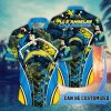 NFL Los Angeles Chargers Custom Name Flower Summer Tropical Hawaiian Shirt
