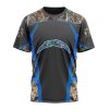 NFL Los Angeles Chargers Custom Name Number Camo Hunting T-Shirt
