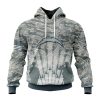 NFL Los Angeles Chargers Custom Name Number Honor US Air Force Veterans Pullover Hoodie