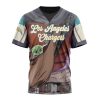 NFL Los Angeles Chargers Custom Name Number Mandalorian And Baby Yoda T-Shirt