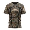 NFL Los Angeles Chargers Custom Name Number Special Hunting Camo T-Shirt