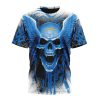 NFL Los Angeles Chargers Special Kits With Skull T-Shirt