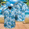 NFL Los Angeles Chargers Tropical Leafs Hawaiian Shirt