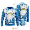NFL Los Angeles Chargers Ugly Christmas Sweater