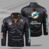 NFL Miami Dolphins Leather Jacket