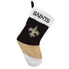 NFL New Orleans Saints Colorblock Christmas Socks