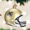 NFL New Orleans Saints Helmet Custom Shaped Ornament