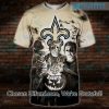 NFL New Orleans Saints Jason Voorhees T-Shirt