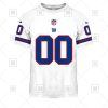 NFL New York Giants Custom Name Number White Road Jersey T-Shirt