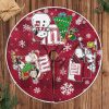 NFL New York Giants Snoopy Dog Christmas Tree Skirt