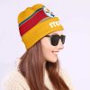 NFL Pittsburgh Steelers Gold Red Beanie