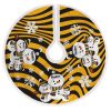 NFL Pittsburgh Steelers Snowman Sherpa Christmas Tree Skirt