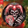 NFL San Francisco 49ers Skull Joker Round Ornament