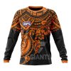 AFL Greater Western Sydney Giants Custom Name Number Polynesian Concept Sweatshirt