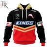 NRL Dolphins Custom Name Number 2024 Alternate Jersey Pullover Hoodie