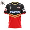 NRL Dolphins Custom Name Number 2024 Alternate Jersey T-Shirt