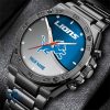 NFL Detroit Lions Custom Name Gifts For Fans SteelStorm Watch