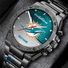 NFL Miami Dolphins Custom Name Gifts For Fans SteelStorm Watch