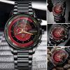 NFL Tampa Bay Buccaneers Custom Name Fan Gifts Steel Watch