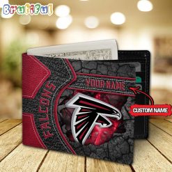 NFL Atlanta Falcons Custom Name Special Edition Wallet