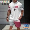 NFL Atlanta Falcons Logo Team Design T-Shirt And Shorts