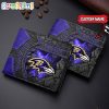 NFL Baltimore Ravens Custom Name Special Edition Wallet
