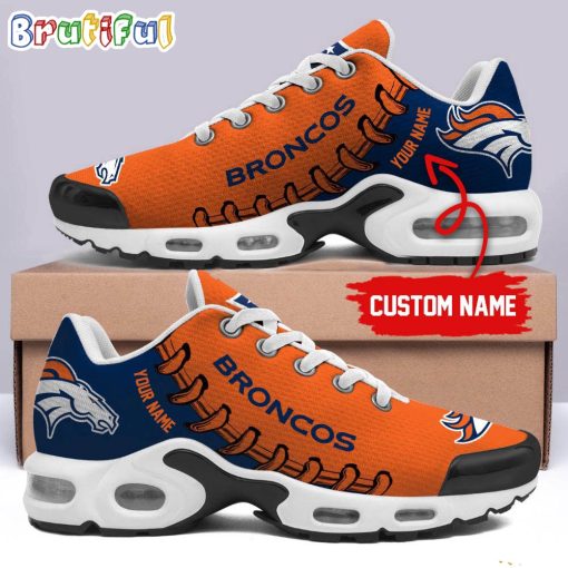 NFL Denver Broncos Custom Name New Edition Air Max Plus Shoes