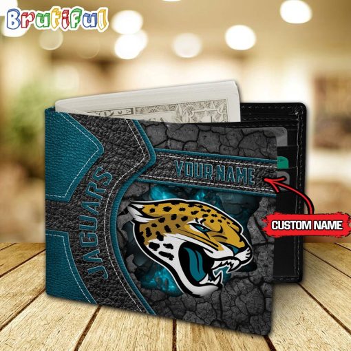 NFL Jacksonville Jaguars Custom Name Special Edition Wallet