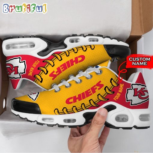 NFL Kansas City Chiefs Custom Name New Edition Air Max Plus Shoes