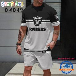 NFL Las Vegas Raiders New Edition T-Shirt And Shorts