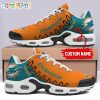 NFL Miami Dolphins Custom Name New Edition Air Max Plus Shoes