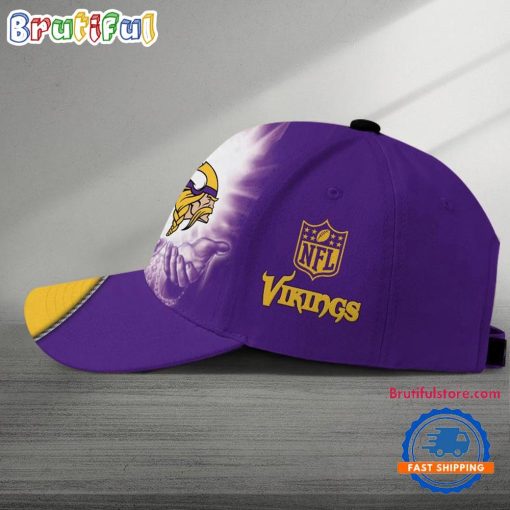 NFL Minnesota Vikings Custom Name Special Editon Classic Cap