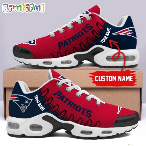 NFL New England Patriots Custom Name New Edition Air Max Plus Shoes