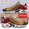 NFL San Francisco 49ers Custom Name New Edition Air Max Plus Shoes