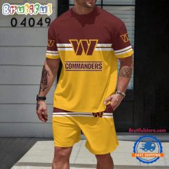 NFL Washington Commanders New Edition T-Shirt And Shorts
