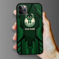 NBA Milwaukee Bucks Custom Name Limited Edition Phone Case